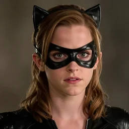emma watson as hot catwoman at night, full!! body! shot, perspective, colored, perfect eyes!!, by charlotte grimm, natural light, sharp focus, detailed face, canon eos c 3 0 0, ƒ 1. 8, 5 0 mm, 8 k, smooth, artstation