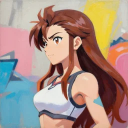greg manchess portrait painting of ochako uraraka as overwatch character, medium shot, asymmetrical, profile picture, organic painting, sunny day, matte painting, bold shapes, hard edges, street art, trending on artstation, by huang guangjian and gil elvgren and sachin teng