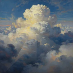 Masterpiece Art by world famous artist demo of immense grandeur clouds in three point perspective. three point perspective. three point perspective. Matte painting. Oil on canvas. Digital art. Fantastic intriguing mysterious lighting. Glorious. Trending on artstation.