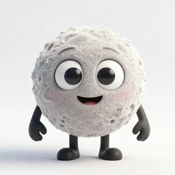 lumps of emptiness with big cute eyes, a cute smile and thin legs and arms, realistic, photo, 8K,
