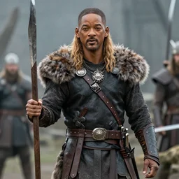 will smith as a viking