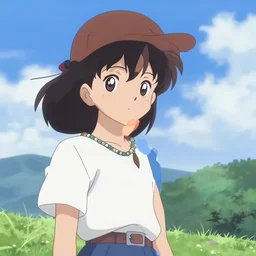 kimi no na wa, shinsekai yori, cowgirl on a mountain
