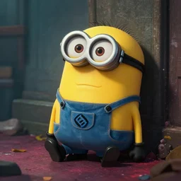 minion in bosch hell, suffering forever