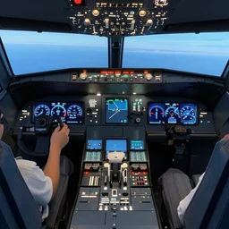 boeing 7 0 7 cockpit panel, flight simulator x