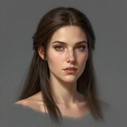 head and shoulders portrait of a barbarian, female, high fantasy, dnd, by artgerm, wlop, luis royo