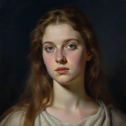 portrait of demeter, extreme fine detail background, night, highly detailed, high quality, digital painting, hyperrealistic, by gaston bussiere, j. c. leyendecker, craig mullins