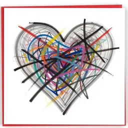 Valentine's card by Jackson Pollock