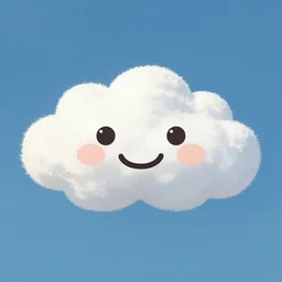 a friendly cloud