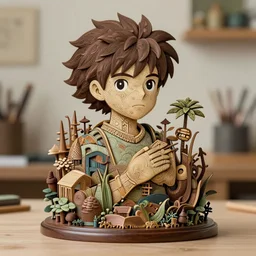 #art #hyperreal #intricate botw-studio-ghibli-moment, [32k hd]^10