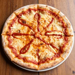 ketchup mayo pizza