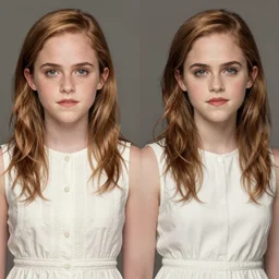 anya taylor - joy emma watson, symmetrical front view, white corsican dress, highly detailed, digital painting, artstation, concept art, sharp focus, illustration, art by aleksi briclot, raphael lacoste, magali villeneuve