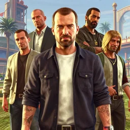 highly detailed portrait, joe rogan, in gta v, stephen bliss, unreal engine, fantasy art by greg rutkowski, loish, rhads, ferdinand knab, makoto shinkai and lois van baarle, ilya kuvshinov, rossdraws, tom bagshaw, global illumination, radiant light, detailed and intricate environment