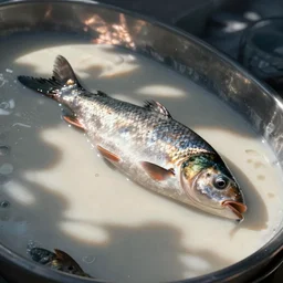 milked fish