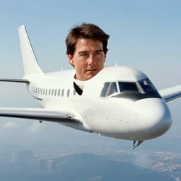 Tom Cruise flying in a plane in Eyes Wide Shut (1999)