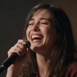 sing for the laughter, and sing for the tear,, highly detailed vfx, cinematic, volumetric lighting,