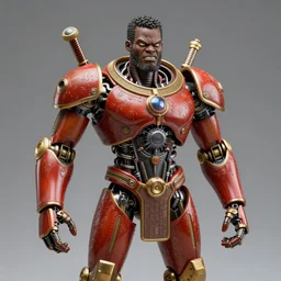 metamorphic mechanoid angry african king of zarathustra, perfect image, polished vibrant surface, texturized, high quality, balanced, wonderful masterpiece