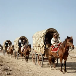 Photo of Khajiit caravan, 1967