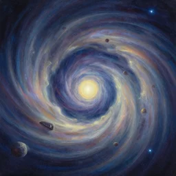 isometric scifi astral spirit space journey in oil painting, pulled into the spiral vortex, trending on artstation, award winning, emotional, highly detailed ethereal surrealist art