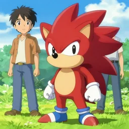 doggy the hedgehog artwork by evan stanley, tyson hesee, ken penders, sega, trending on artstation, makoto shinkai, trending on pixiv fanbox
