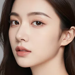 a beautiful woman face