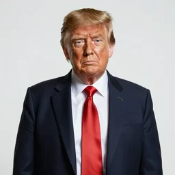 Trump as “Saw” doll