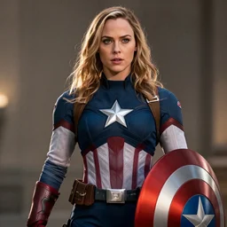 gal gadot as captain america