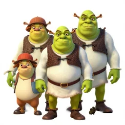 super smash bros but with shrek characters