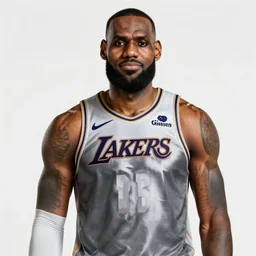 LeBron James wearing armor 4K quality