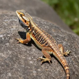 lizard dog