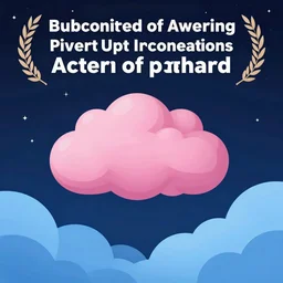 pink clouds, under blue clouds, in space, smooth, cartoonish vector style, background artwork, digital art, award winning