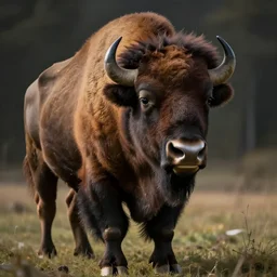 adorable bison man hybrid