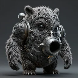 hank hill merged with a furby. intricate abstract. full face . intricate artwork. nightmare fuel. terrifying. empty oxygen tank. by Tooth Wu, wlop, beeple, dan mumford. octane render, trending on artstation, greg rutkowski very coherent symmetrical artwork. cinematic, hyper realism, high detail, octane render, 8k,