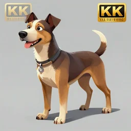 worm dog hybrid, art station concept art, 4 k