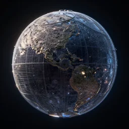 A photo of a Dyson Sphere, realistic, cinematic, extremely high detail, 8k, cinematic, octane render, unreal engine