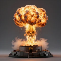 hummel figurine nuclear explosion