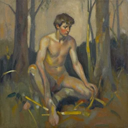 art by hunter august hancock.