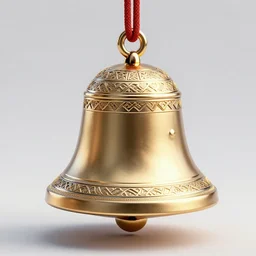 a detailed concept art of a jingle bell, trending on artstation, digital art, 4 k, moroccan design, octane render, sharp focus