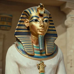 a film still of the pepo as the ramesses faraoh, in the 1 0 commandments ( 1 9 5 6 ), technicolor color