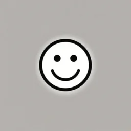 minimalist logo icon for a happy mind, retro psychology, victo ngai, kilian eng, lois van baarle, behance