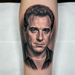 george costanza, realism tattoo