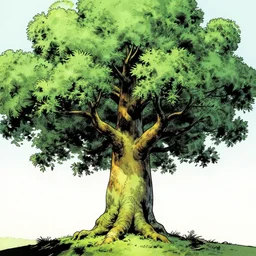 An amazing tree by Moebius and Jean Giraud