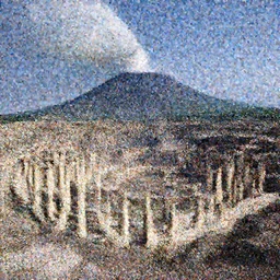 ancient Roman city engulfed by volcano