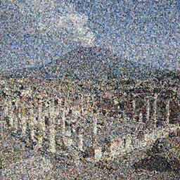 ancient Roman city engulfed by volcano