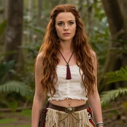 evangeline lilly as pocahontas