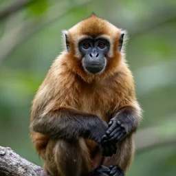 a bald monkey