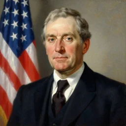 painting of the united states president, suit and tie, a fine art painting by george romney, reddit, classical realism, phallic, 1 9 7 0 s, detailed painting