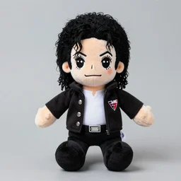 michael jackson plush toy, product photo