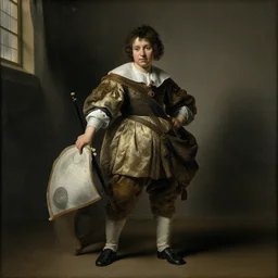 lezende jongen, by frans hals