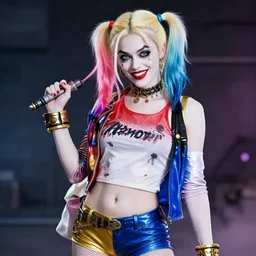 harley quinn sexy pose