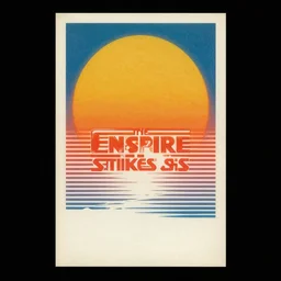 poster art, movie poster, retrofuturism, sci - fi, textured, paper texture, the empire strikes back by edward valigursky, saul bass and paul rand, storm trooper, death star space station, ice planet, outer space